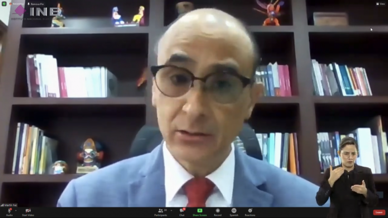 Martín Faz Mora, Consejero Electoral del INE.