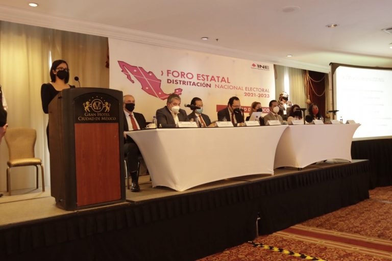 Foro de Distritación Nacional Electoral