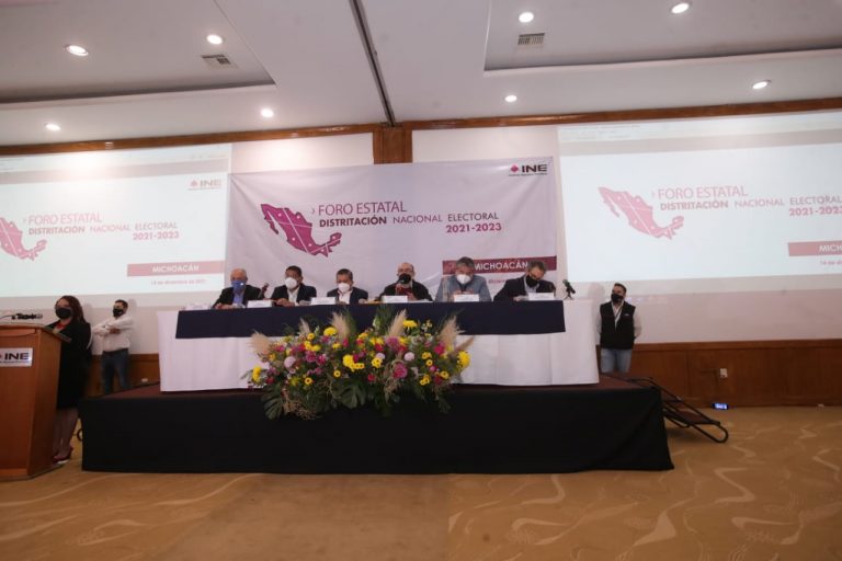 Foro de Distritación Nacional Electoral 2021-2022.