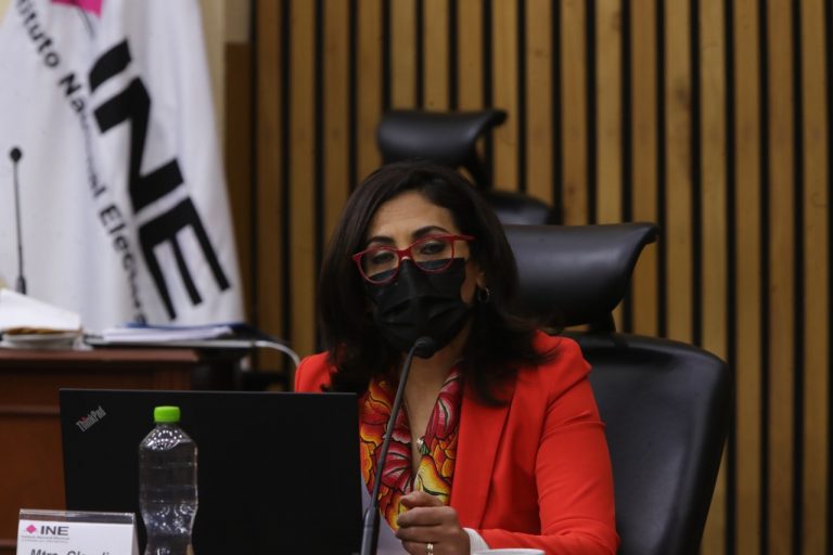 Claudia Zavala Pérez, Consejera Electoral.