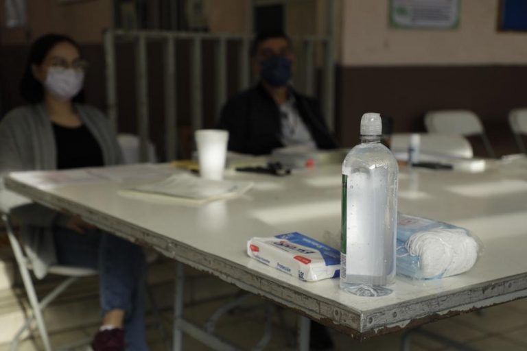 Instalación de casillas.