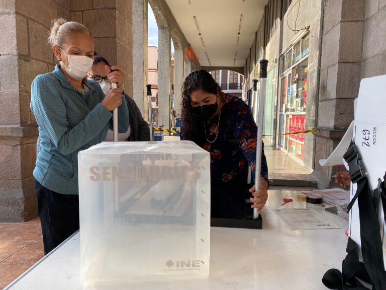 Instalación de casillas.