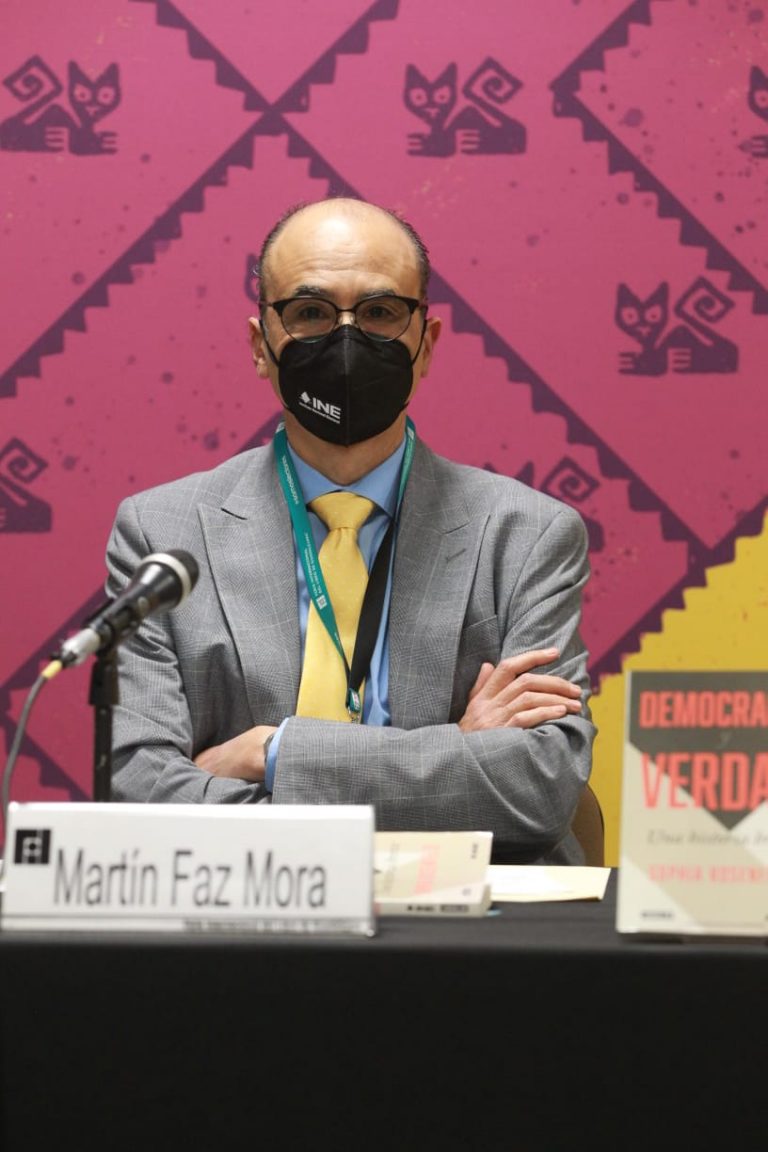 Martín Faz , Consejero Electoral del INE.