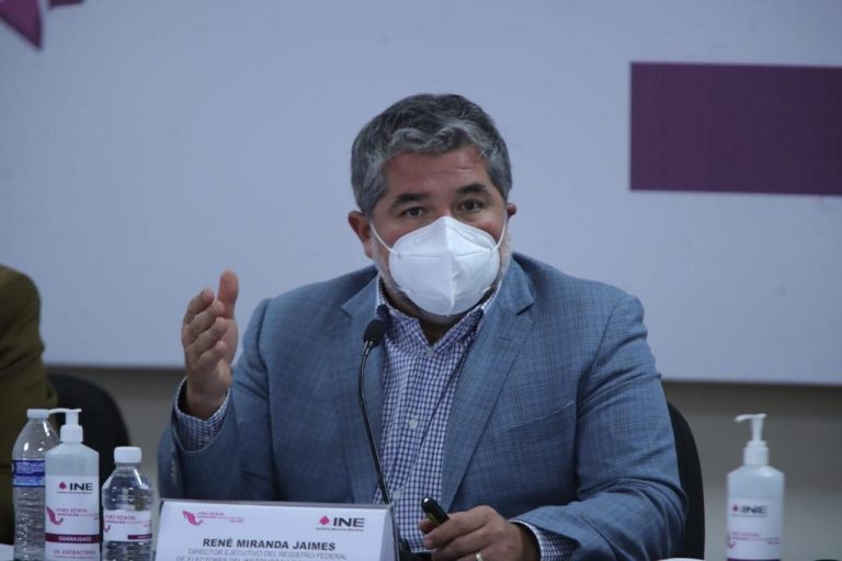 René Miranda Jaimes, Director Ejecutivo del Registro Federal de Electores.