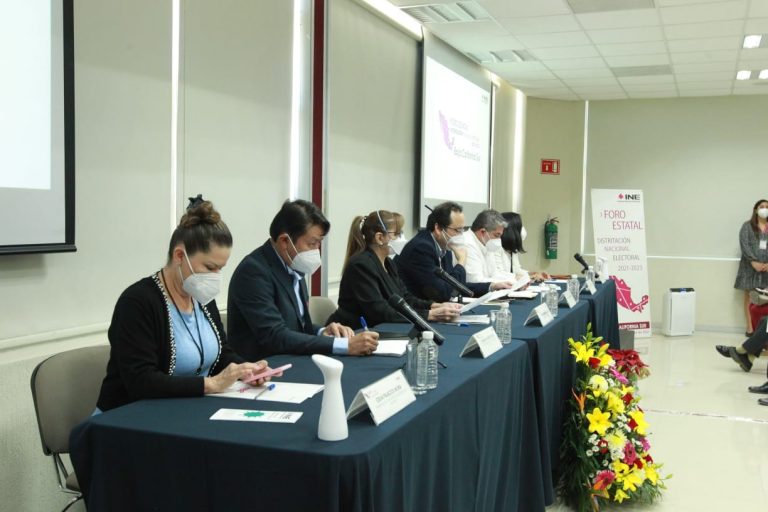 Foro de Distritación celebrado el dia de hoy 09 de diciembre de 2021 en la ciudad de La Paz Baja California Sur.