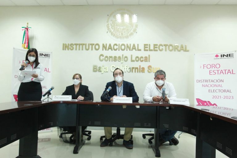 Reunión con Medios en el Consejo Local de la Paz BCS.