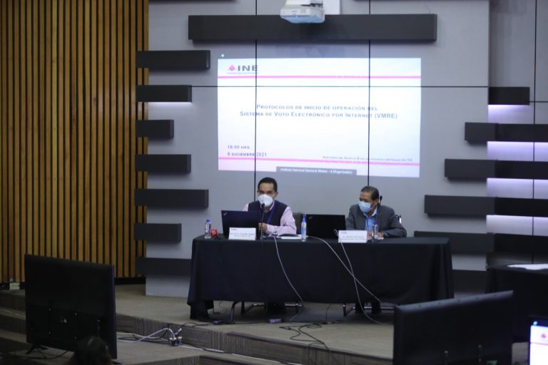 Protocolos de inicio de operación del sistema de voto electrónico por internet (VMRE).