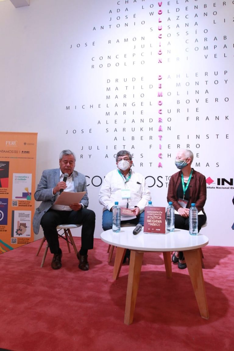 Presentación Libros temas selectos. Representación y participación política indígena en México.