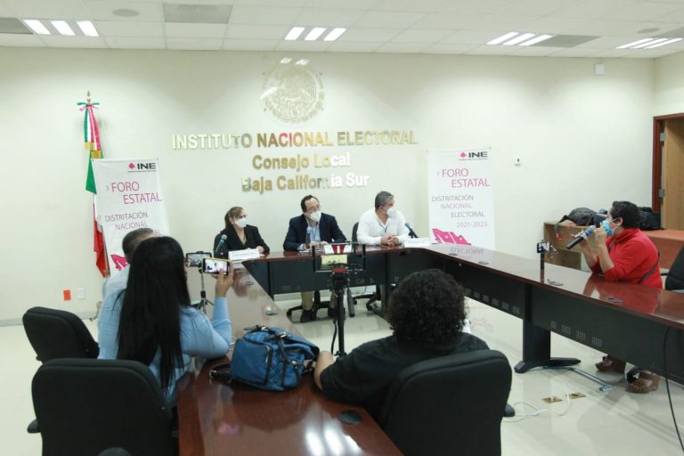 Reunión con Medios en el Consejo Local de la Paz BCS.