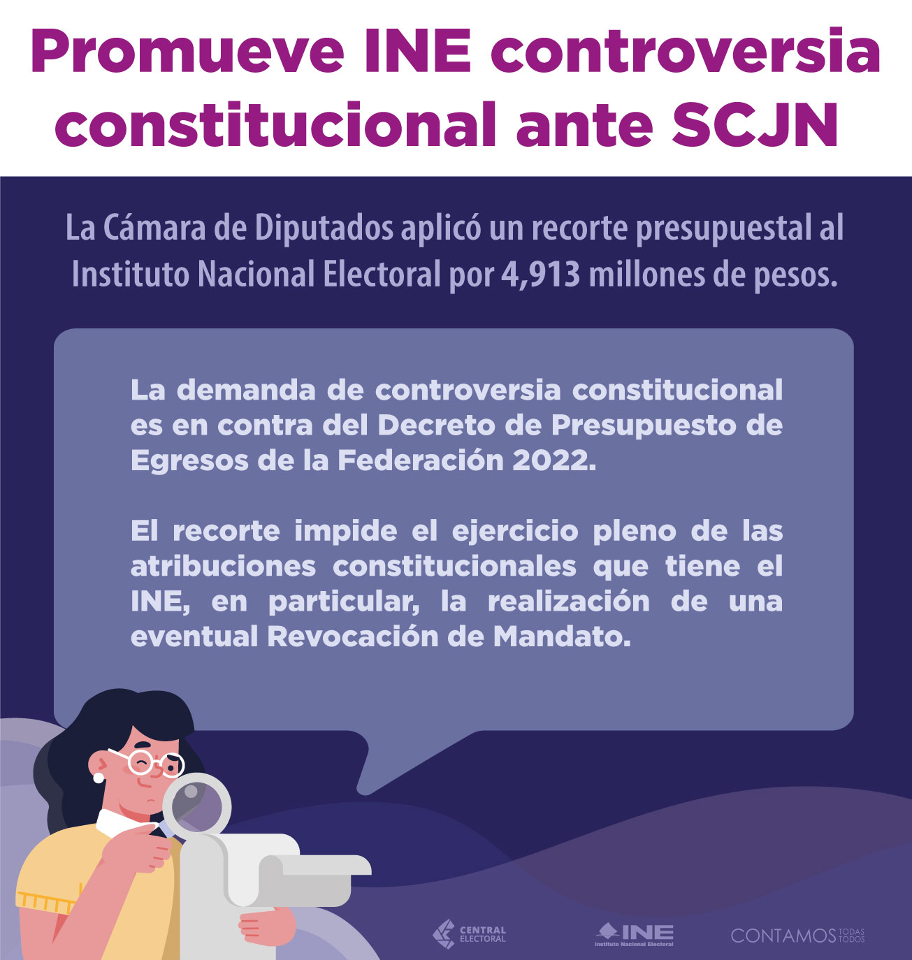 El Ine Promueve Controversia Constitucional Ante La Scjn En Contra Del Decreto De Presupuesto 9499