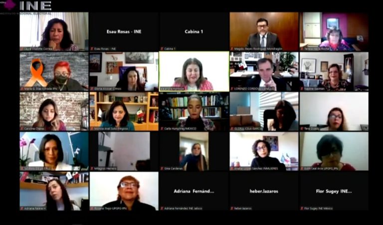 Entrega de la Presidencia y la Secretaría Técnica del Observatorio de Participación Política de las Mujeres en México