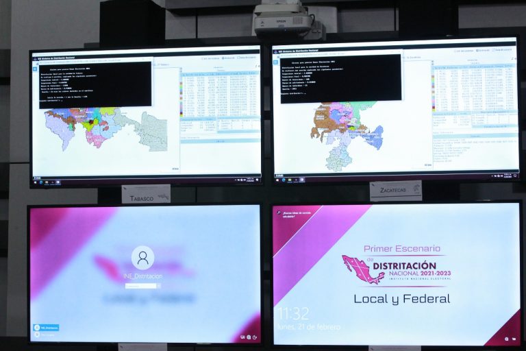 Generación del Primer Escenario de Distritación Electoral Federal y Local, correspondiente a las entidades federativas del Bloque 2 que se enlistan a continuación: Baja California Sur, Guanajuato, Michoacán, Tabasco y Zacatecas.