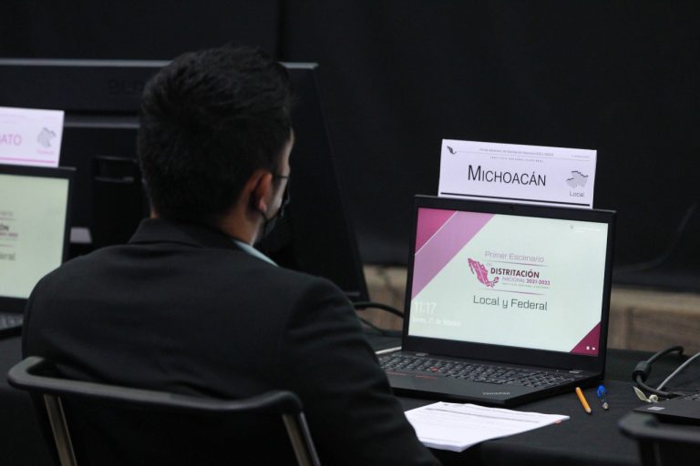 Generación del Primer Escenario de Distritación Electoral Federal y Local, correspondiente a las entidades federativas del Bloque 2 que se enlistan a continuación: Baja California Sur, Guanajuato, Michoacán, Tabasco y Zacatecas.