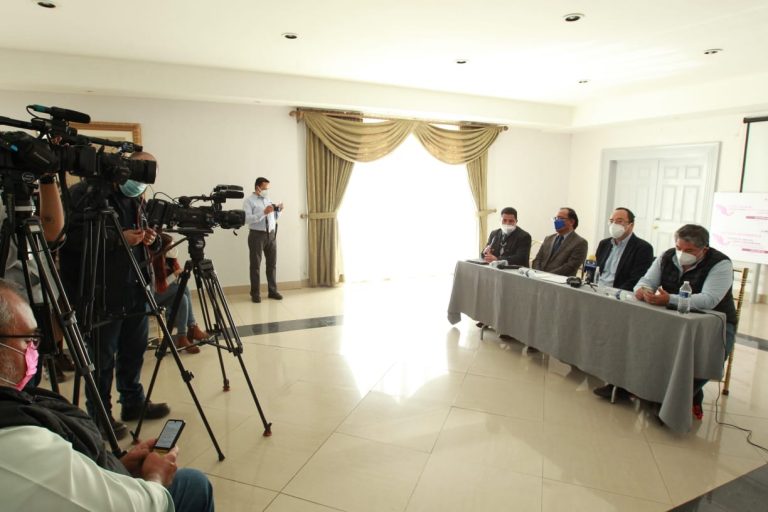 Conferencia de prensa después del Foro de Distritación Nacional Electoral 2021-2023.