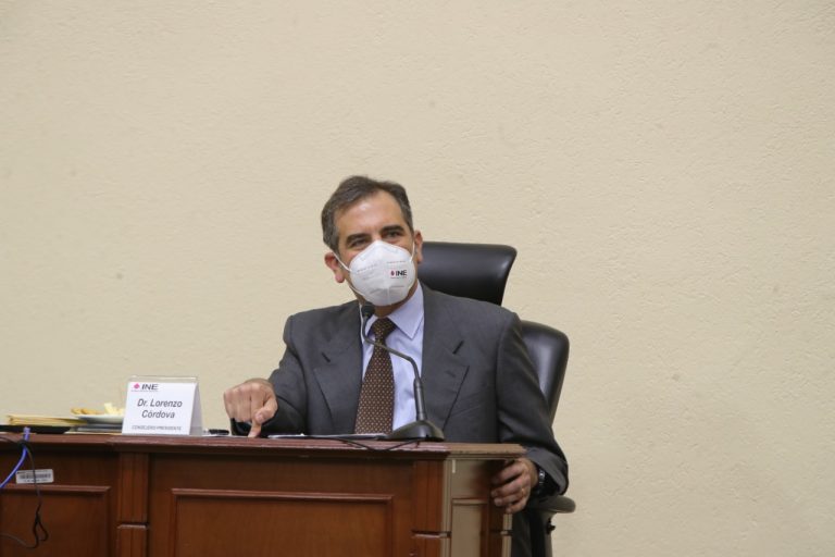 Lorenzo Córdova Vianello, Consejero Presidente.