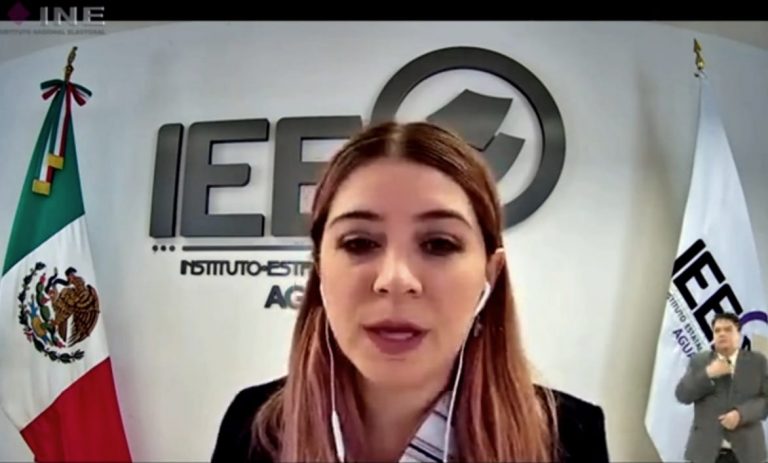 Paola Swift Noriega, Coordinadora de Educción Cívica del IEEAGS.