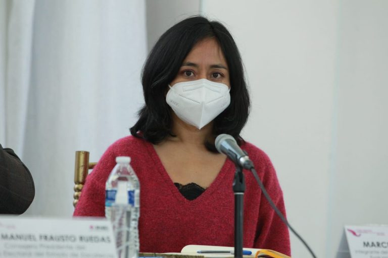 Marcela Cheng Oviedo, Integrante del Comité Técnico para el Seguimiento y Evaluación de los Trabajos de Distritación Nacional.