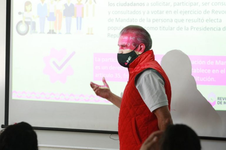 Inicio de los talleres de capacitación a Supervisores y Capacitdores Electorales para Revocación de Mandato.