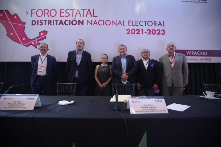 Foro de Distritación Nacional Electoral 2020-2023, realizado en el estado de Veracruz .