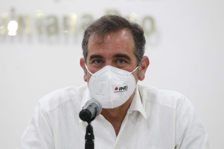 Lorenzo Córdova Vianello, Consejero Presidente del INE en la Reunión con la estructura del OPLE en Quintana Roo.