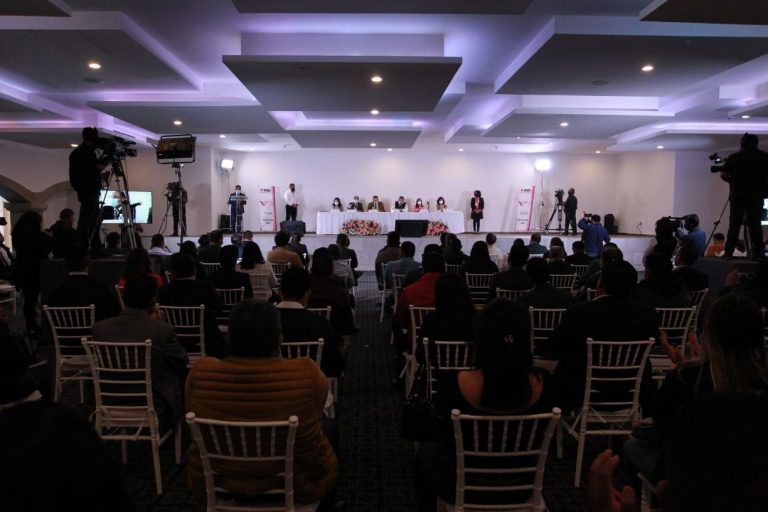 Foro de Distritación Electoral Nacional, realizado en el estado de Tlaxcala.