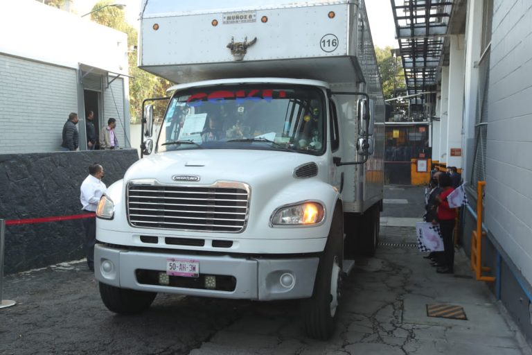 Presencia de la Guardia Nacional en el el Banderazo de salida a distribución de papeletas para la consulta de Revocación de Mandato.