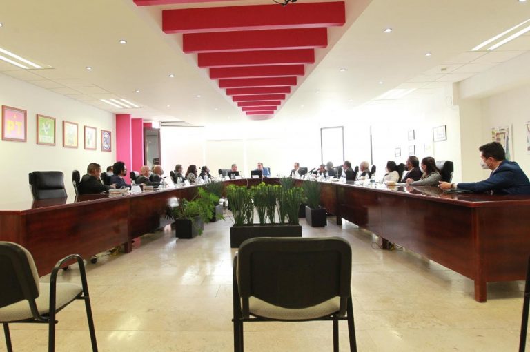 Reunión en la Junta Local de San Luis Potosí.