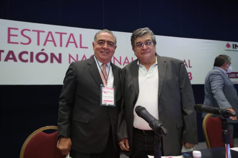 Pablo Aispuro Cárdenas, Vocal Ejecutivo de la Junta Local del INE y Ucc-Kib Espadas Ancona, Consejero Electoral del INE.