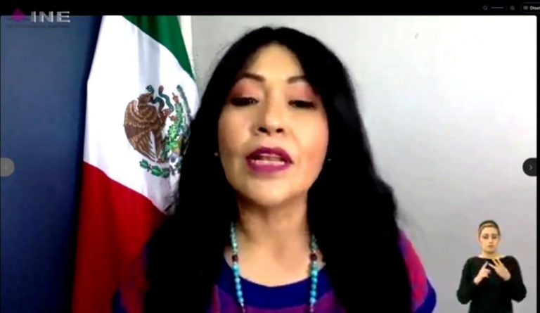 Elizabeth Bautista Velasco, Magistrada Presidenta del Tribunal Electoral del Estado de Oaxaca.