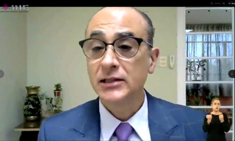 Martín Faz Mora Consejero Electoral del INE.