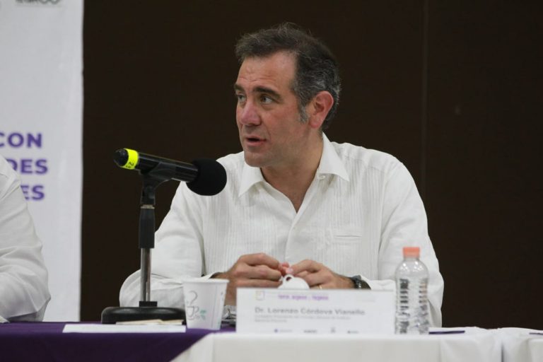 Lorenzo Córdova Vianello, Consejero Presidente del INE.