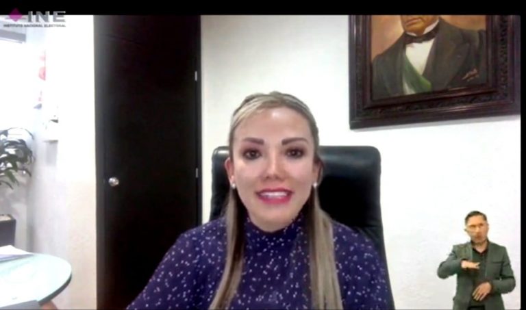 Rosa Amparo Martínez Lechuga, Magistrada Presidenta del Tribunal Electoral de Hidalgo.