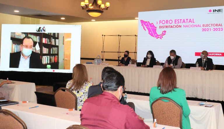 Foro de Distritación Nacional Electoral 2021-2023, Mexicali, Baja California.