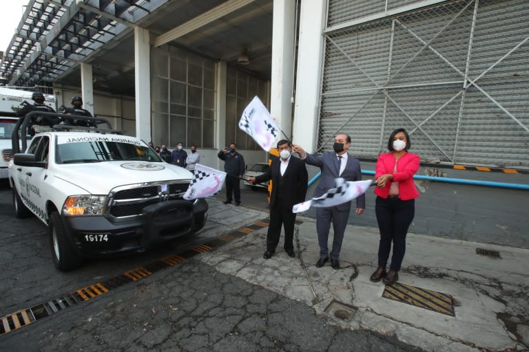 Norma Irene De La Cruz Magaña, Consejera Electoral del INE en el Banderazo de salida a distribución de papeletas para la consulta de Revocación de Mandato.