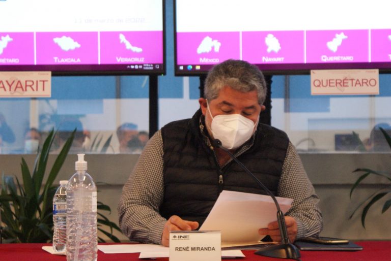 René Miranda Jaimes, Director Ejecutivo del Registro Federal de Electores del INE.