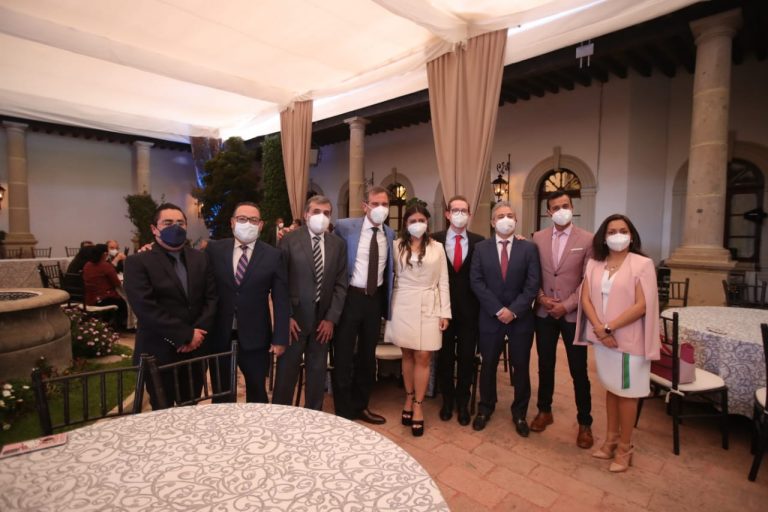 Firma de Convenio de colaboración entre el TEPJF, IEEH y TEEH.