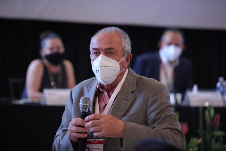 Juan Manuel Herrero Álvarez integrante del Comité Técnico para el seguimiento y evaluación de los Trabajos de Distritación Nacional.