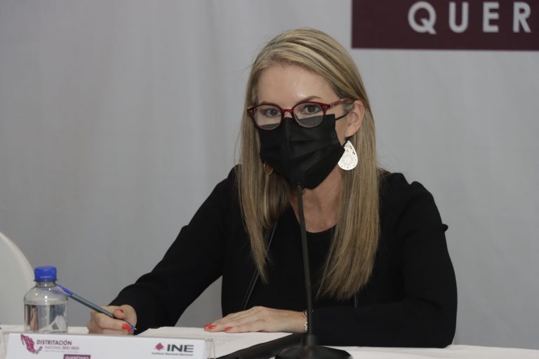 María Pérez Cepeda, Presidenta provisional del Instituto Electoral del Estado de Querétaro.