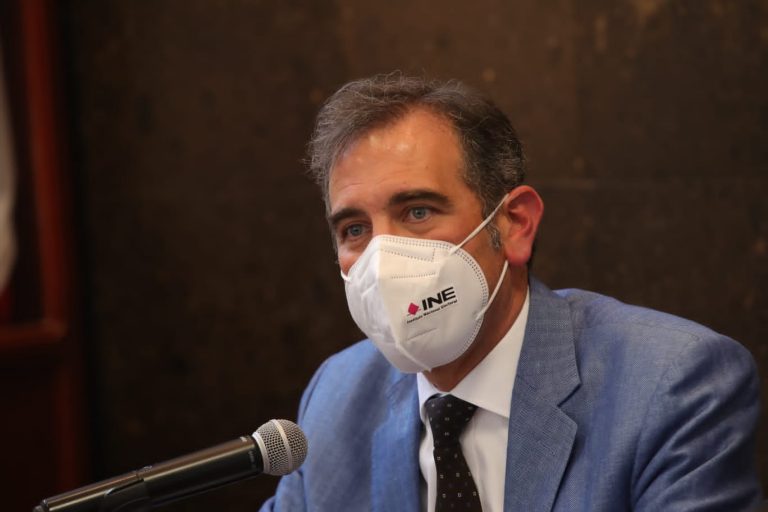 Lorenzo Córdova Vianello, Consejero Presidente del INE en la Reunión con la Junta Distrital 06 del estado de Hidalgo.