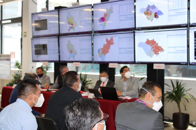 Generación del primer escenario de Distritación local y federal del Estado de México, Nayarit, Querétaro, Tlaxcala y Veracruz.