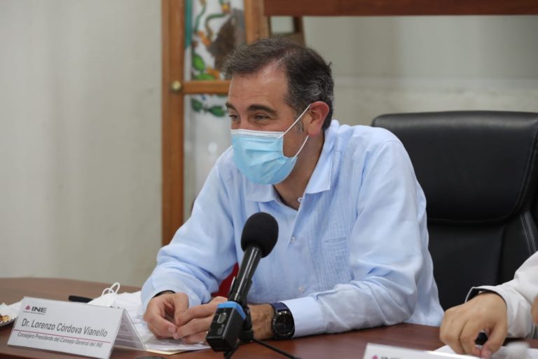 Lorenzo Cordova Vianello, Consejero Presidente en su Gira de trabajo por Mazatlán, Sinaloa