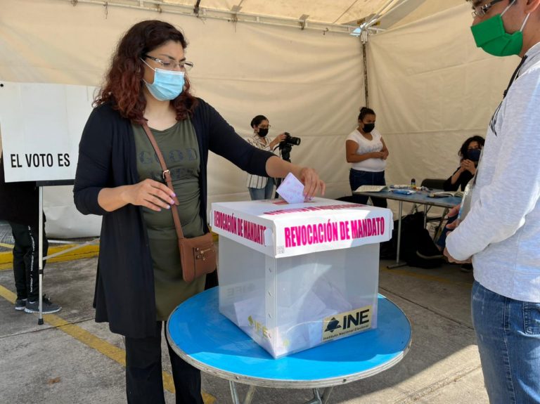 Casillas y votaciones en el Proceso de Revocación de Mandato
