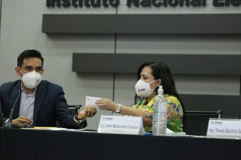 Acto de Selección de muestra para el Conteo Rápido del Proceso de Revocación de Mandato del Presidente de la República.