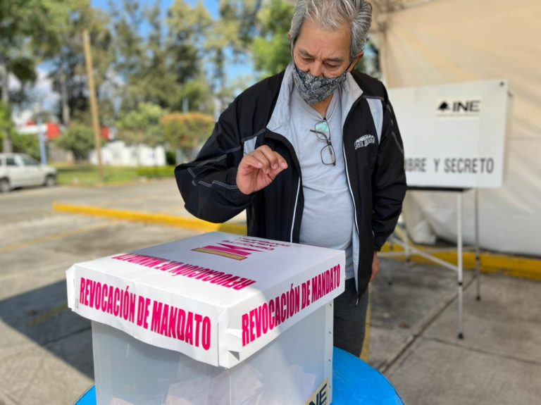 Casillas y votaciones en el Proceso de Revocación de Mandato