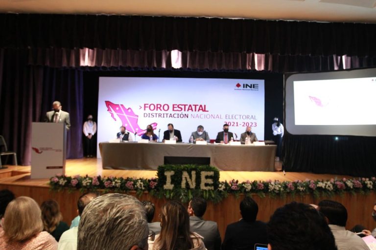 Foro de Distritación Nacional Electoral 2021-2023, realizado en Monterrey, Nuevo León