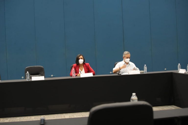 Conferencia de prensa.