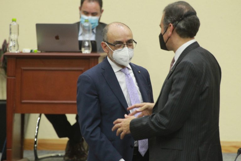 Jaime Rivera Velázquez, Consejero Electoral y Lorenzo Córdova Vianello, Consejero Presidente.