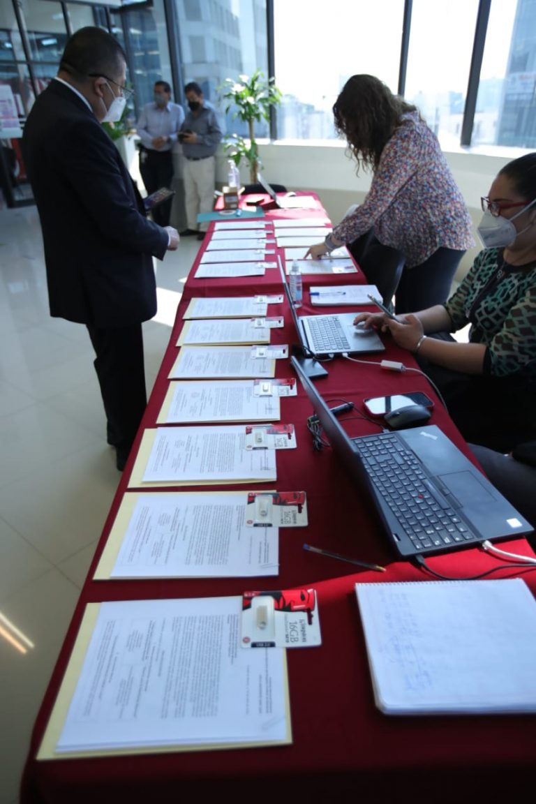 Primer Escenario de Distritación Nacional 2021-2023.