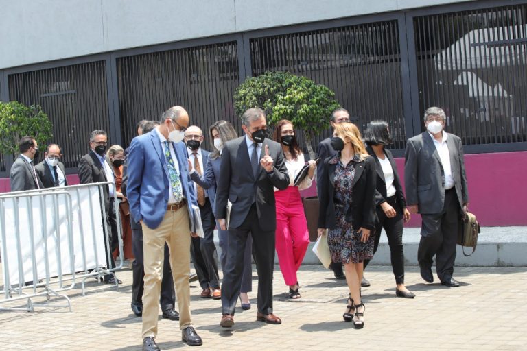 Conferencia de prensa ofrecida por los Consejeros Electoralesdel INE.