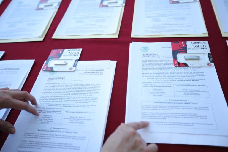 Primer Escenario de Distritación Nacional 2021-2023.